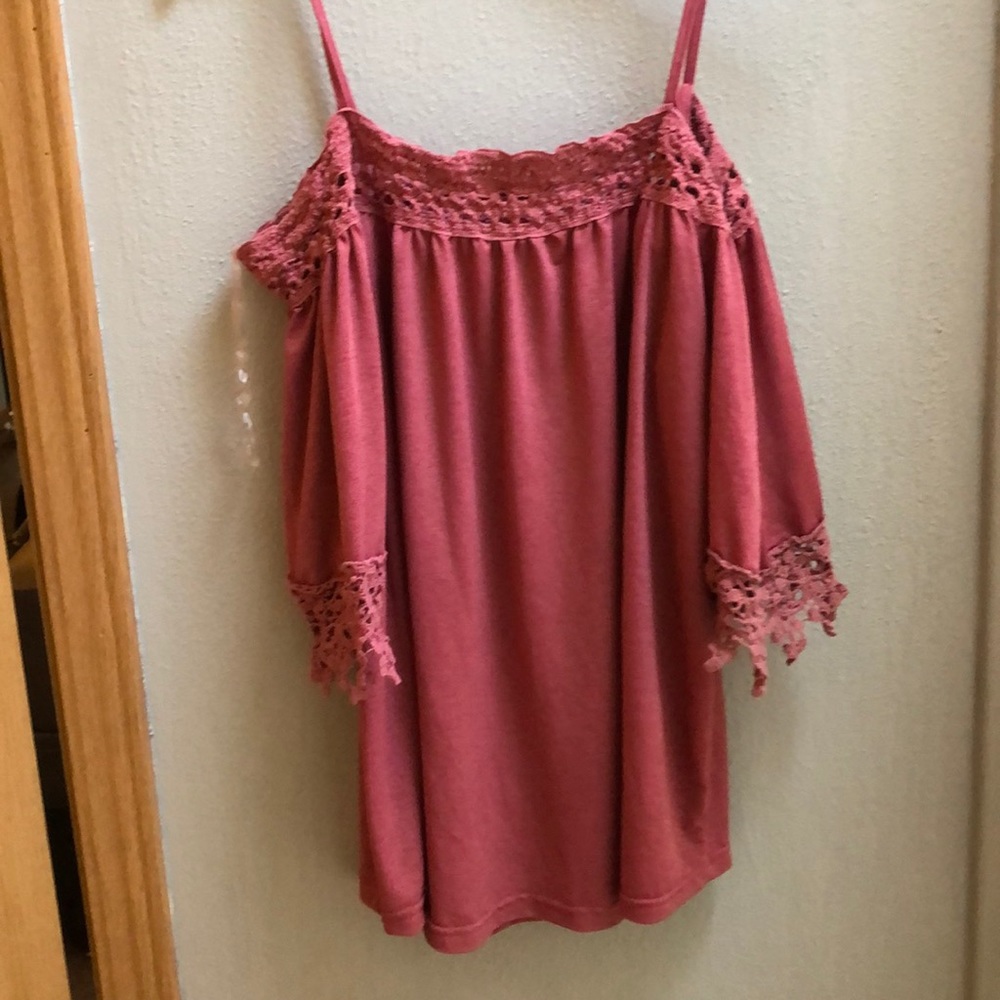 Cold shoulder t-shirt